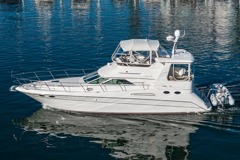 Slide: The Image of Sea Ray 420 Aft Cabin 1997 - 70