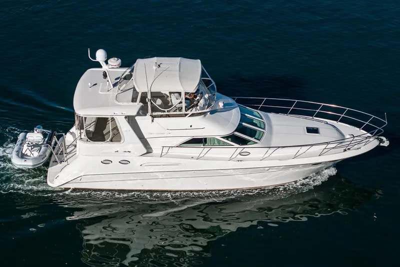 Slide: The Image of Sea Ray 420 Aft Cabin 1997 - 71