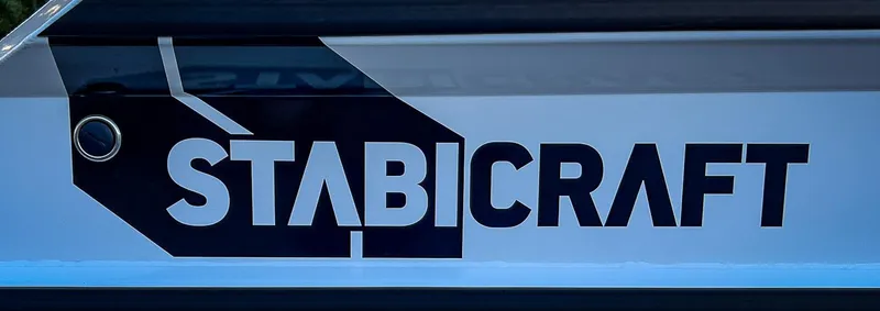 Slide: The Image of Stabicraft 2050 Supercab 2025 logo on boat exterior - 21