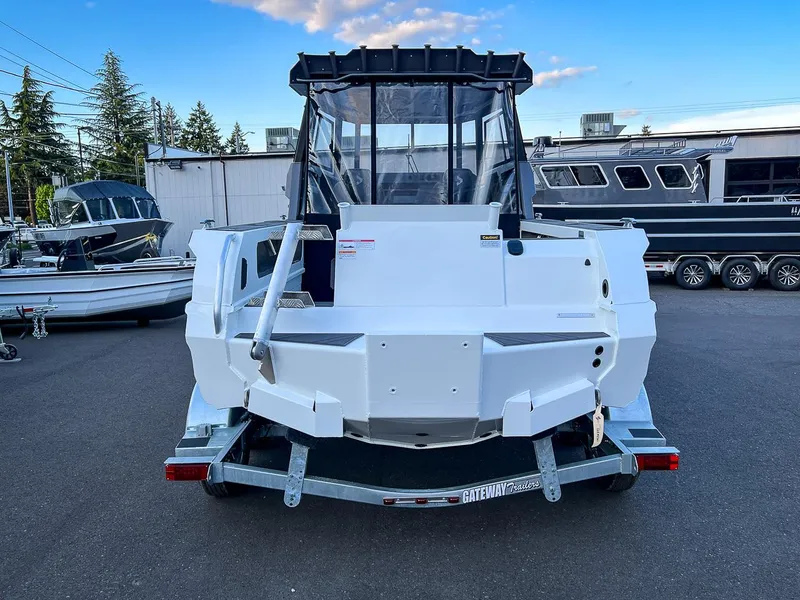 Slide: The Image of 2025 Stabicraft 2050 Supercab boat on trailer in marina. - 5