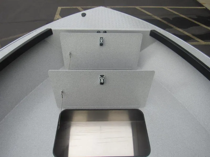 Slide: The Image of 2024 Alumaweld 20 ADVENTURER boat storage compartments. - 14