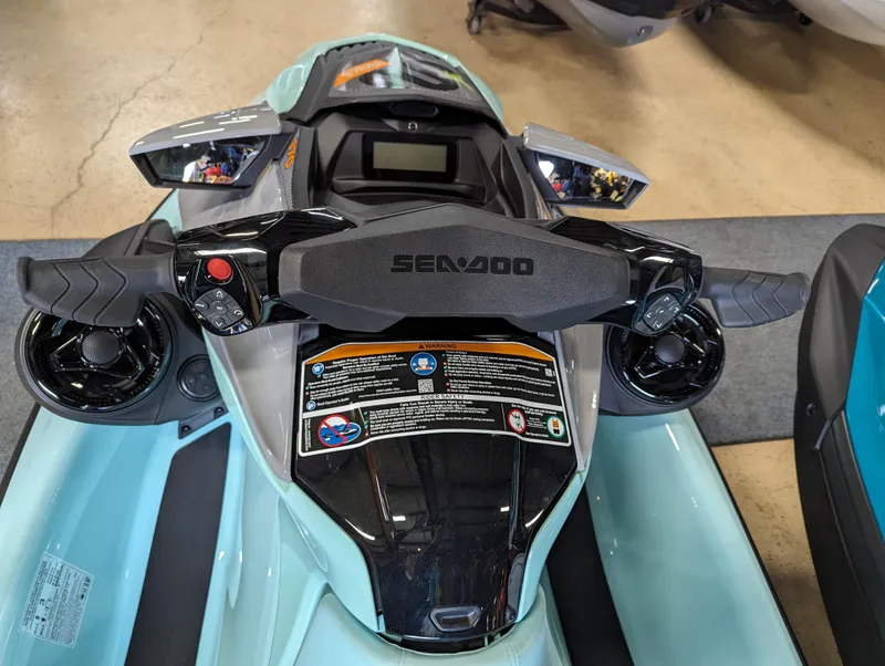Slide: The Image of 2024 Sea-Doo Wake 170 BRP Premium Audio, iDF, iBR handlebars and dashboard. - 5