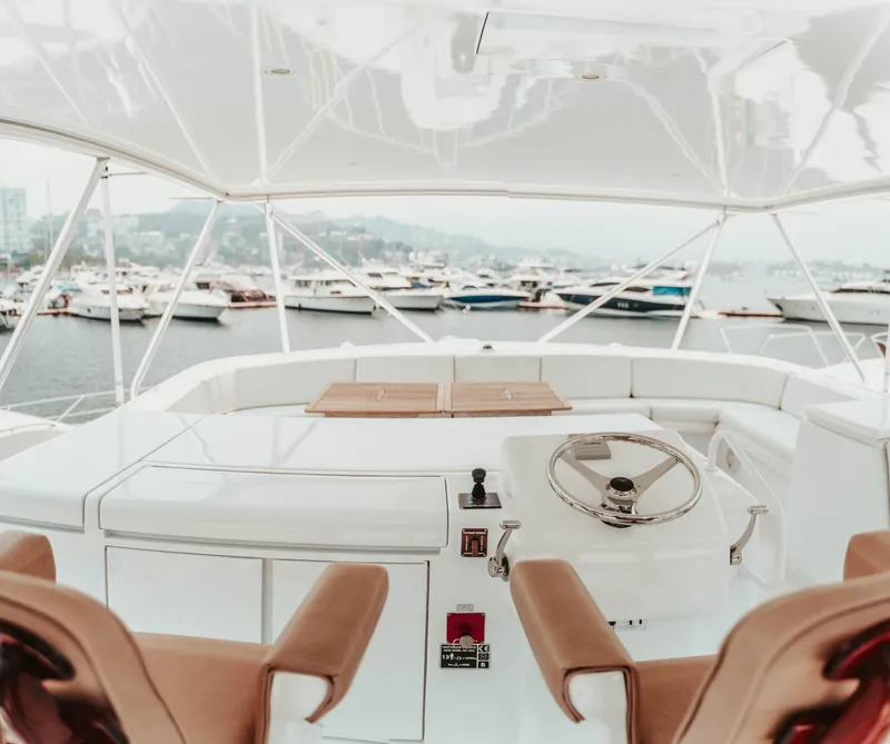 Slide: The Image of Hatteras 68 Convertible 2007 - 17