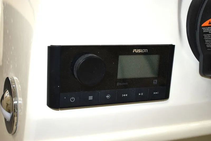 Slide: The Image of 2024 Stingray 191DC boat stereo system with Bluetooth connectivity. - 12