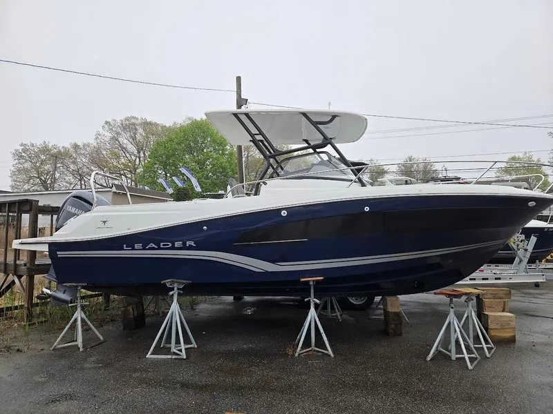 The Image of 2024 Jeanneau Leader 7.5 CC Series 3 boat on display, showcasing sleek design and modern features. - 0