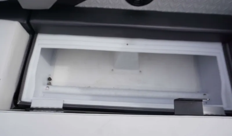 Slide: The Image of Storage compartment of 2024 Hurricane FD 2360 RE3 boat. - 6