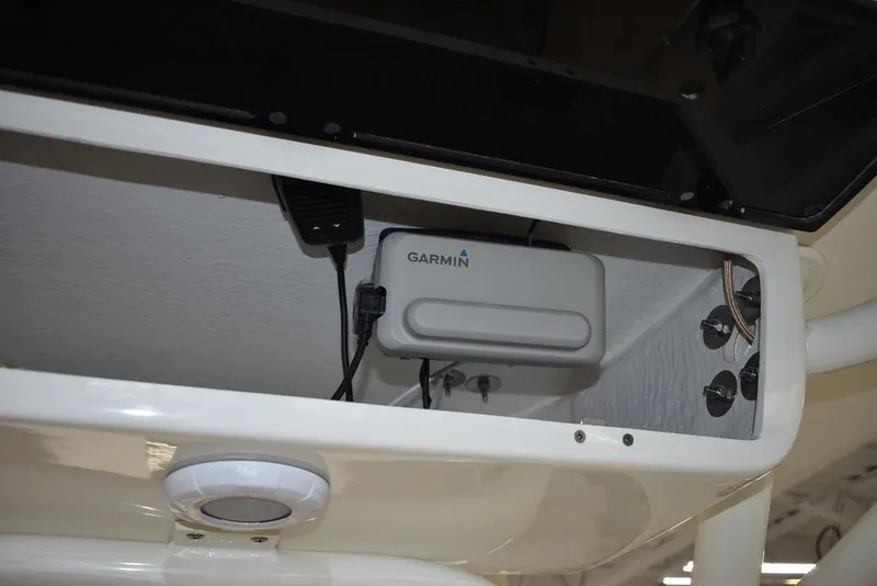 Slide: The Image of Garmin device installed on 2024 Key West 244 CC boat. - 38