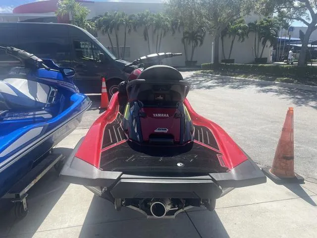 Slide: The Image of 2022 Yamaha WaveRunner FX Cruiser SVHO with Audio System, parked outdoors in sunlight. - 5