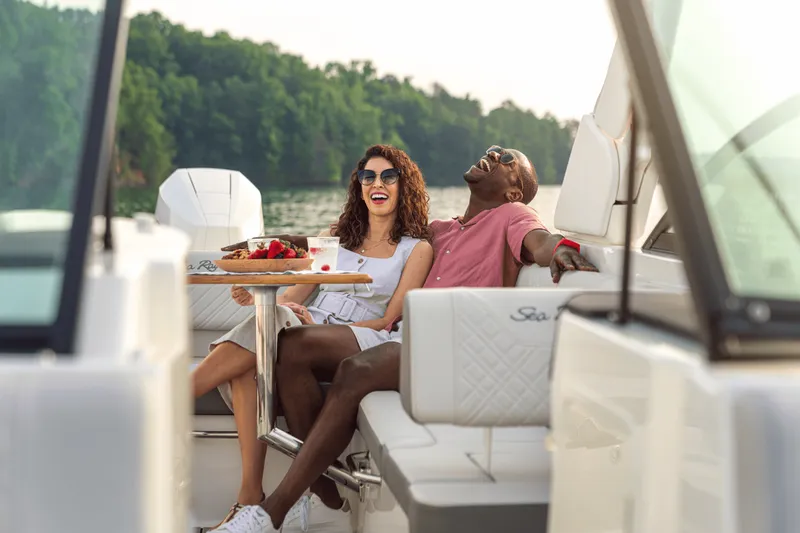 Slide: The Image of Sea Ray SDX 270 Outboard 2027 - 28
