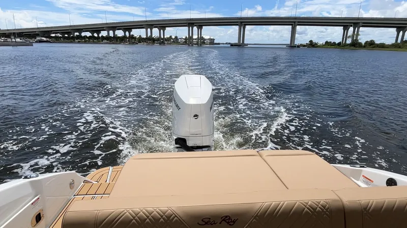 Slide: The Image of Sea Ray SDX 270 Outboard 2027 - 28
