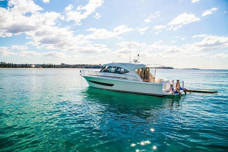 Slide: The Image of 2019 39' Riviera 395 SUV for sale - SYS Yacht Sales - 3