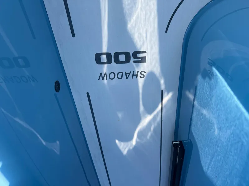 Slide: The Image of 2023 BRABUS Shadow 500 Cabin interior detail with logo. - 28