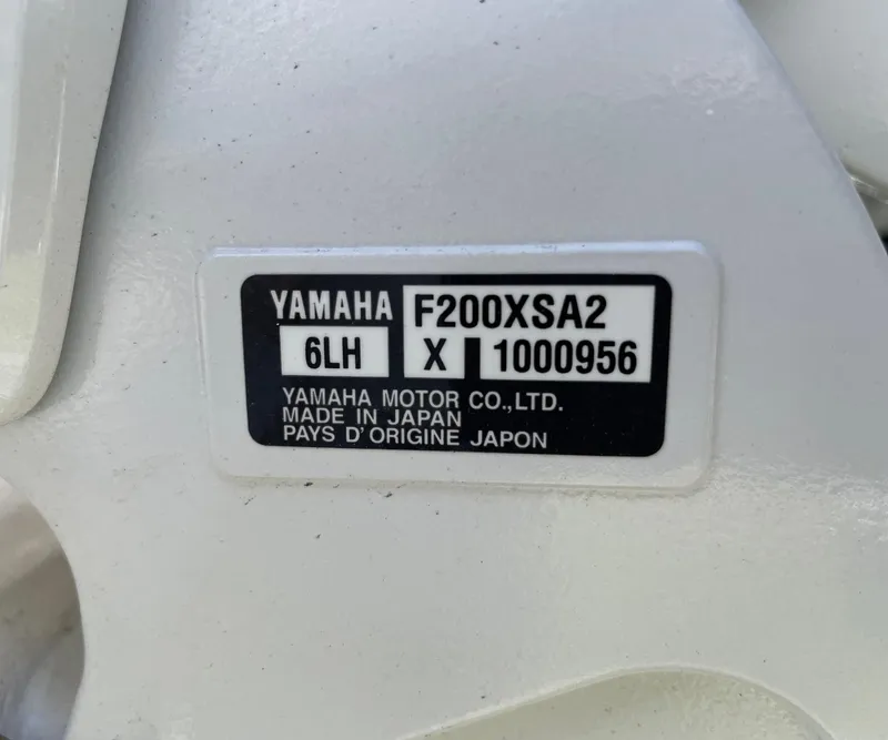 Slide: The Image of 2024 Cobia 262 Center Console boat hull identification number (HIN) plate. - 12