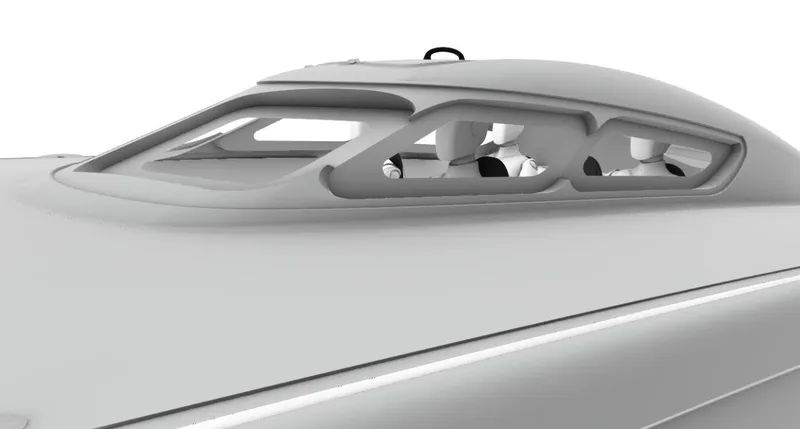 Slide: The Image of 2025 Statement 396 car interior view through futuristic window design. - 10