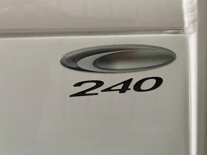 Slide: The Image of 2019 Cobia 240 CC boat model emblem - 20