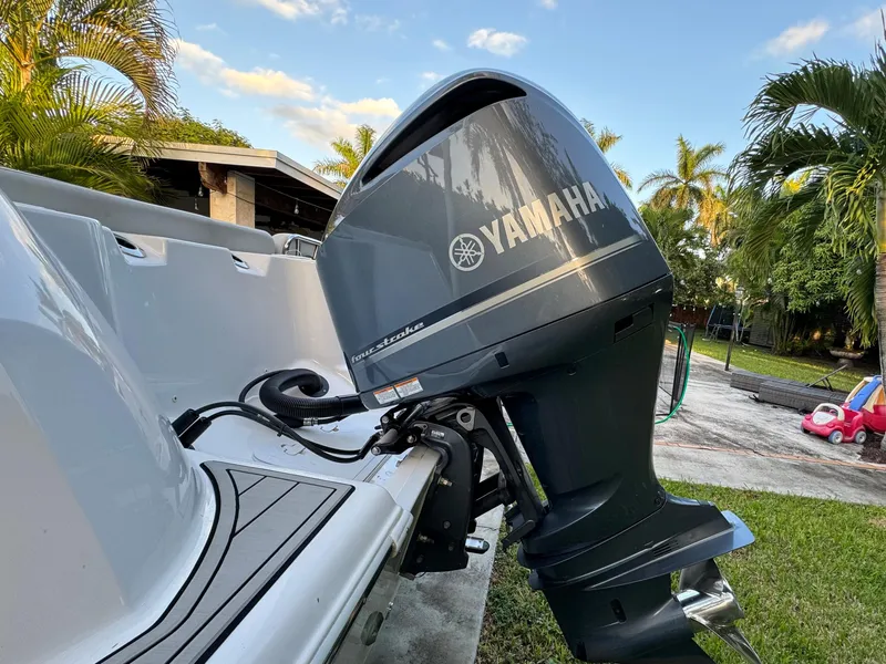 Slide: The Image of 2022 Sea Fox 248 Commander with Yamaha outboard motor. - 10