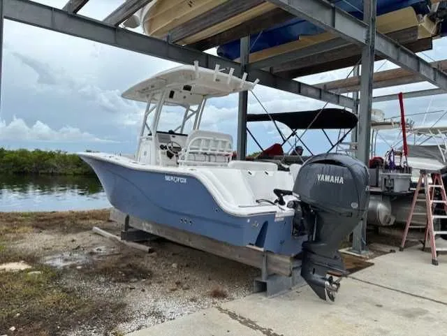 Slide: The Image of Sea Fox 228 Commander Center Console 2024 - 22