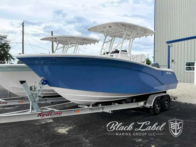 Slide: The Image of Sea Fox 228 Commander Center Console 2024 - 7