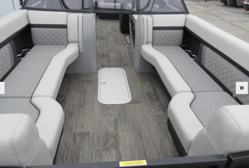 Slide: The Image of 2023 Godfrey AquaPatio 255 ULW interior with spacious seating and modern design. - 12