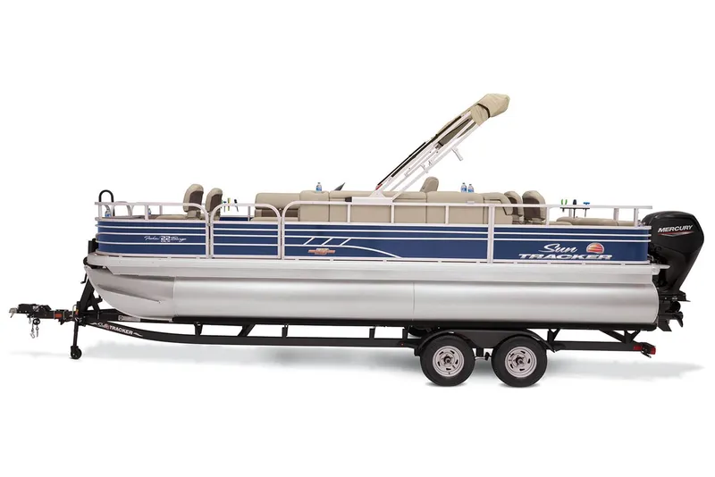 Slide: The Image of Sun Tracker Fishin' Barge 22 DLX 2023 - 4