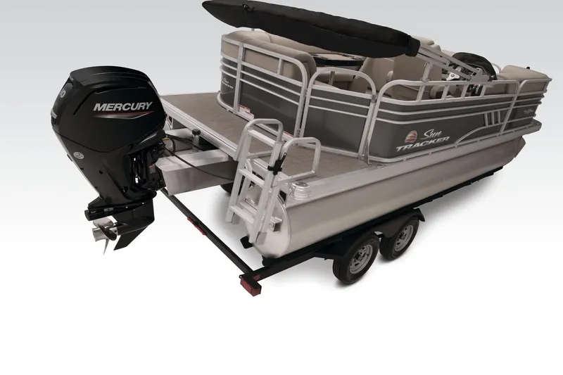 Slide: The Image of Sun Tracker Party Barge 20 DLX 2023 - 46