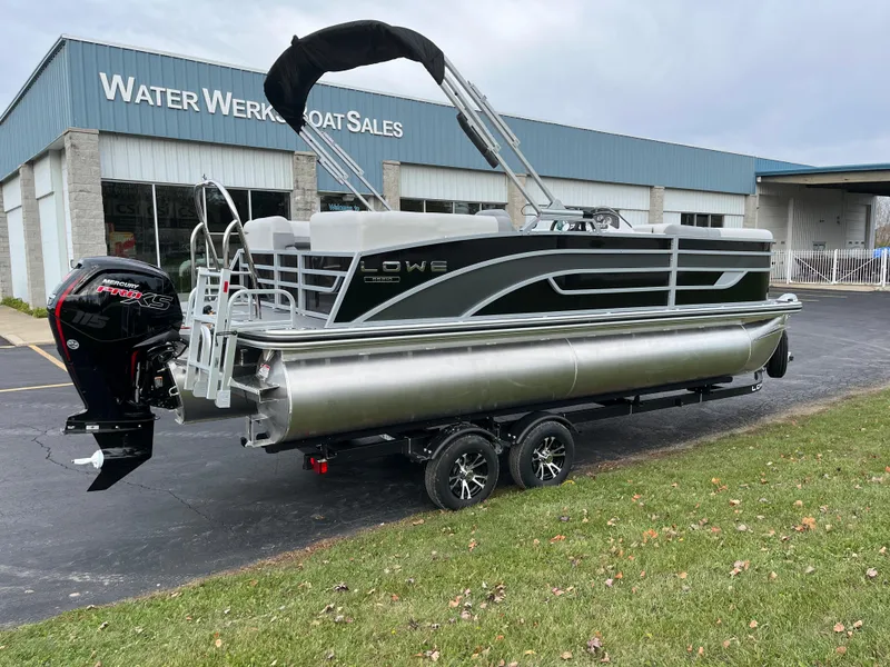 Slide: The Image of 2024 Lowe SS 210 WT pontoon boat at Water Werks Boat Sales. - 3