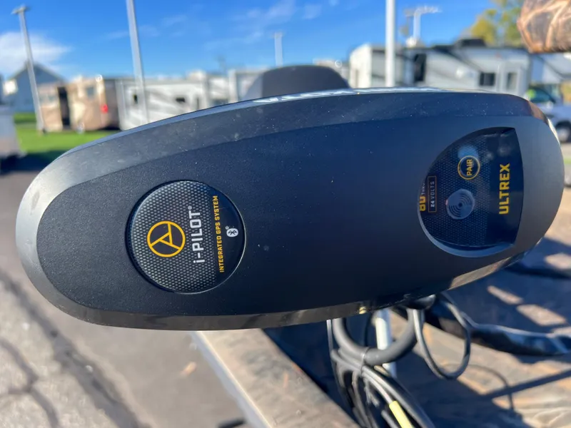 Slide: The Image of Close-up of i-Pilot system on a 2021 G3 Bay 20 DLX boat. - 8