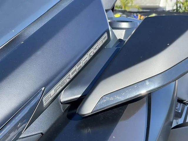 Slide: The Image of 2024 Yamaha Waverunner FX SVHO® with Audio System, supercharged engine detail. - 11