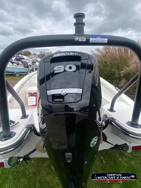 Slide: The Image of 2024 Boston Whaler 160 Super Sport with Mercury 90 engine at Hampton Watercraft & Marine. - 4