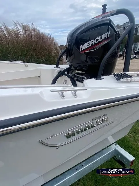 Slide: The Image of 2024 Boston Whaler 160 Super Sport with Mercury engine at Hampton Watercraft & Marine. - 7