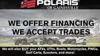 Slide: The Image of Polaris of Gainesville offers financing and trade-ins for ATVs, UTVs, boats, motorcycles, and more. - 15