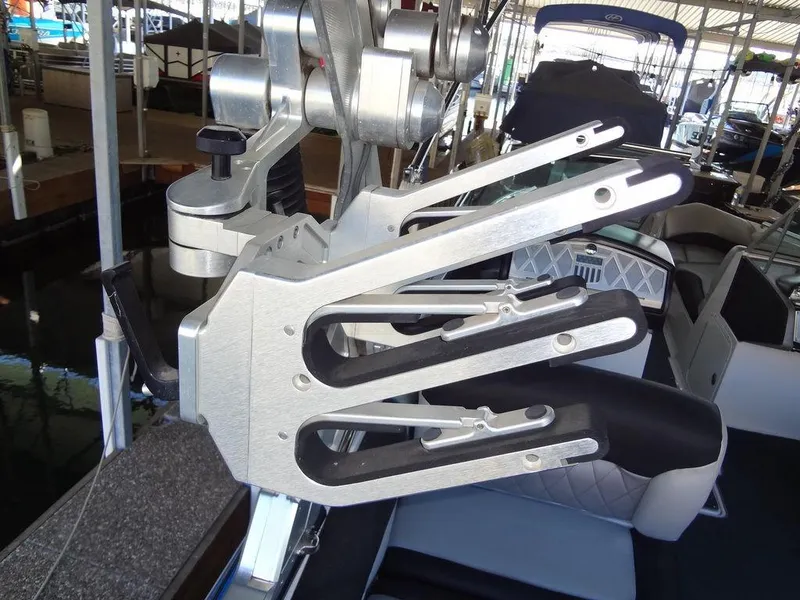 Slide: The Image of 2013 MasterCraft X55 boat with JL Audio speakers. - 52