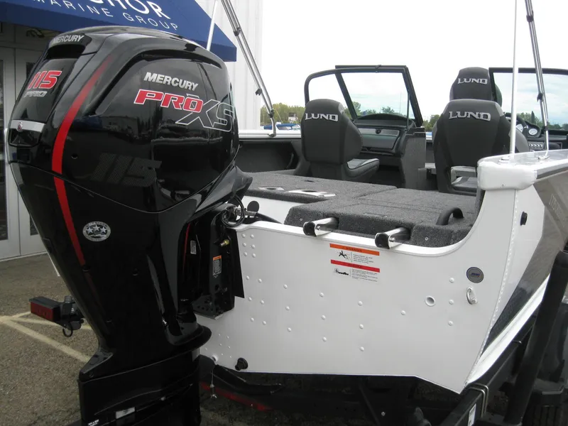 Slide: The Image of 2024 Lund 1775 Crossover XS boat model decal. - 4