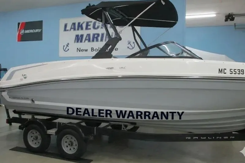 The Image of 2018 Bayliner VR6 Bowrider I/O on trailer with dealer warranty at Lakeside Marine. - 0