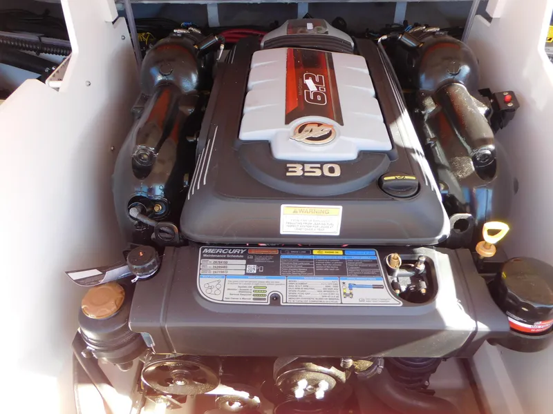 Slide: The Image of 2024 Crownline 240 SS LPX boat engine, Mercury 6.2L 350 HP. - 18