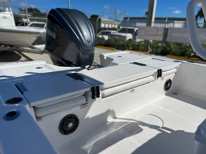 Slide: The Image of Garmin navigation screen on 2024 Sea Fox 251 Bay Fox boat. - 24