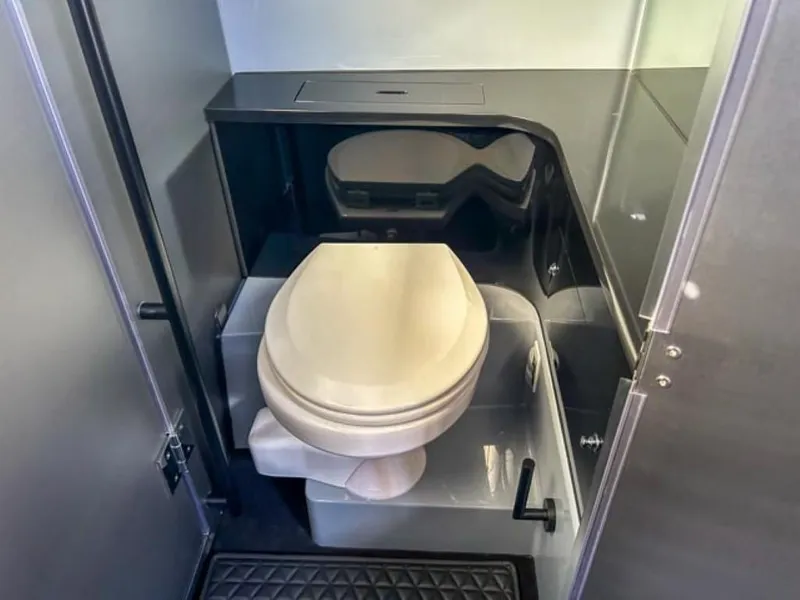 Slide: The Image of 2024 BRABUS Shadow 900XC luxury boat bathroom interior. - 16