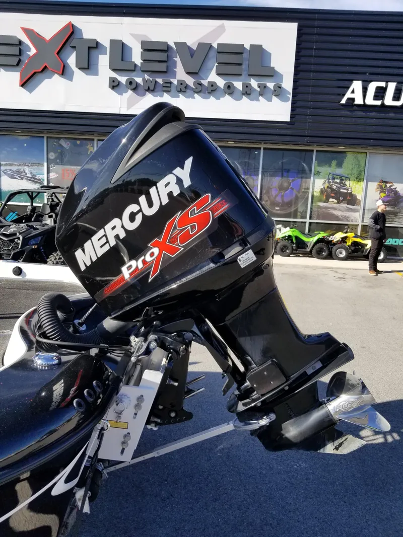 Slide: The Image of 2014 Legend Boats ALPHA 191 SCX with Mercury Pro XS outboard motor. - 18