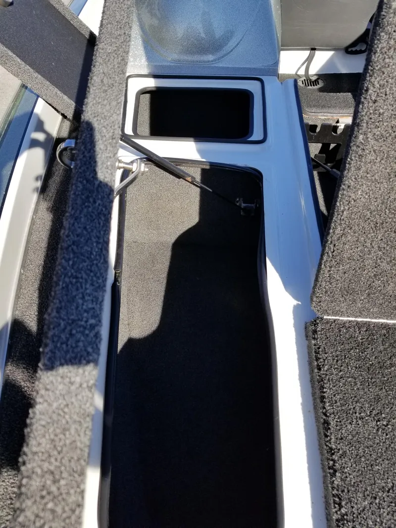 Slide: The Image of 2014 Legend Boats ALPHA 191 SCX interior storage compartments. - 7