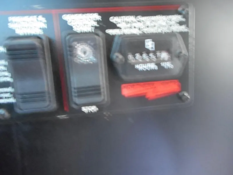 Slide: The Image of Control panel of Adonia Radiance Share #12, 2022 model, displaying operational hours and switches. - 13