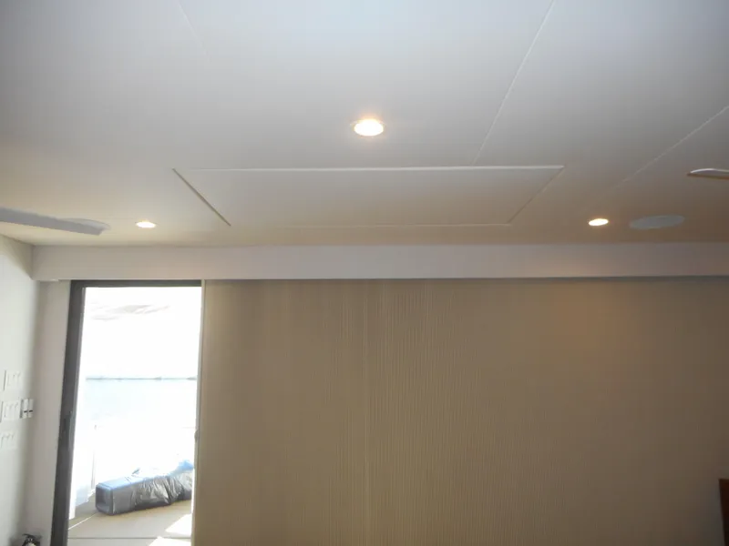 Slide: The Image of Modern interior ceiling with recessed lighting, featuring Adonia Radiance Share #12, 2022 model. - 41