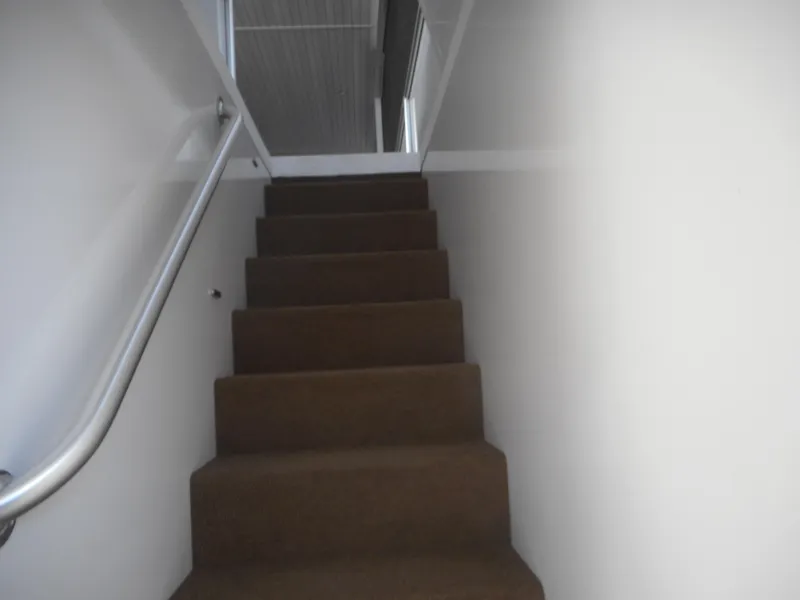 Slide: The Image of Brown carpeted stairs with metal handrail in Adonia Radiance Share #12, 2022 model. - 47