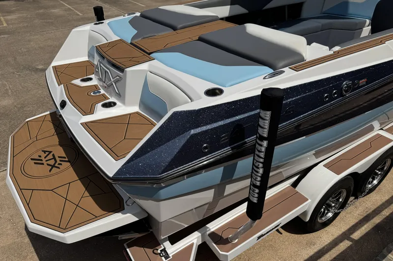 Slide: The Image of 2024 ATX Surf Boats 24 Type-S with sleek design and modern features. - 16