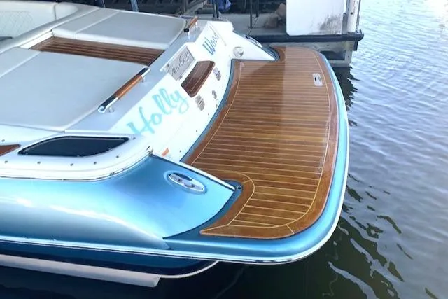 Slide: The Image of Swim Platform / Teak Trim - 15