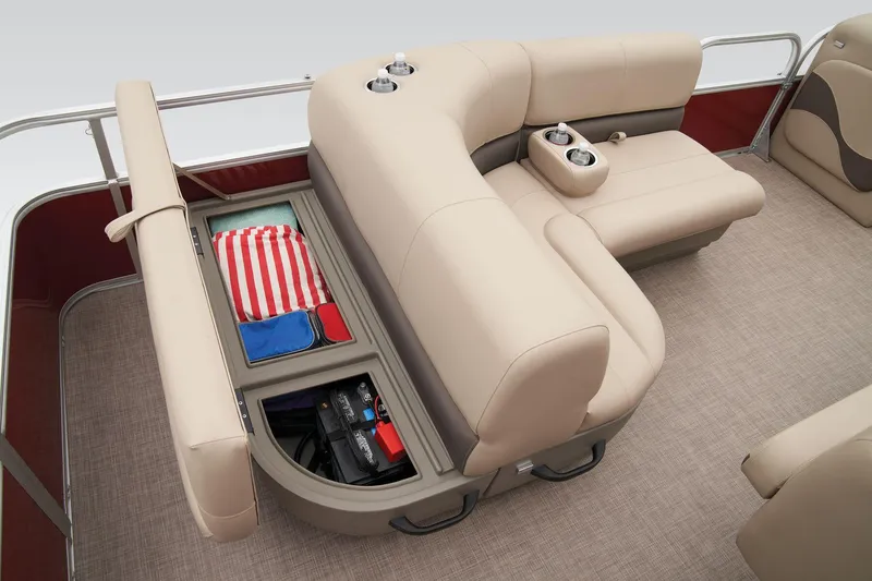 Slide: The Image of Sun Tracker Party Barge 18 DLX - 40