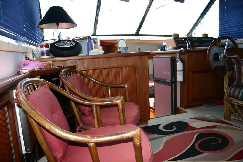 Slide: The Image of Carver Yachts 3807 Aft Cabin Motor Yacht 1987 - 20