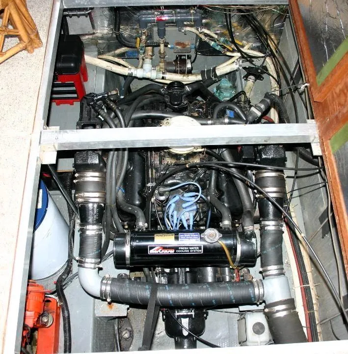 Slide: The Image of Carver Yachts 3807 Aft Cabin Motor Yacht 1987 - 45