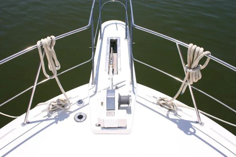 Slide: The Image of Carver Yachts 3807 Aft Cabin Motor Yacht 1987 - 7