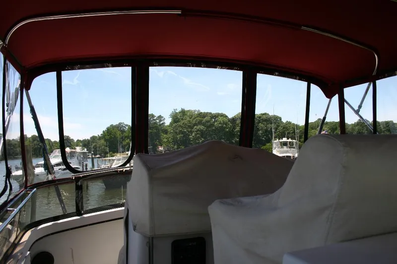 Slide: The Image of Carver Yachts 3807 Aft Cabin Motor Yacht 1987 - 8