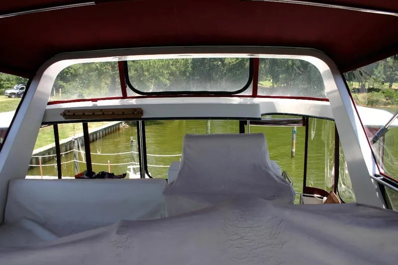 Slide: The Image of Carver Yachts 3807 Aft Cabin Motor Yacht 1987 - 9